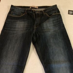 Wrangler premium quality flex denim blue jeans.